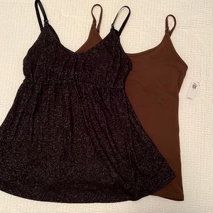 Maternity nursing tank tops